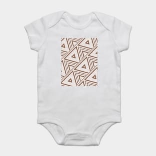 Geometric Futures #8 - Pattern Modular Synth Glitch Art Baby Bodysuit
